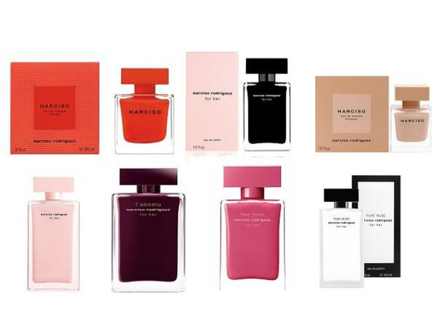 các dòng nước hoa Narciso Rodriguez