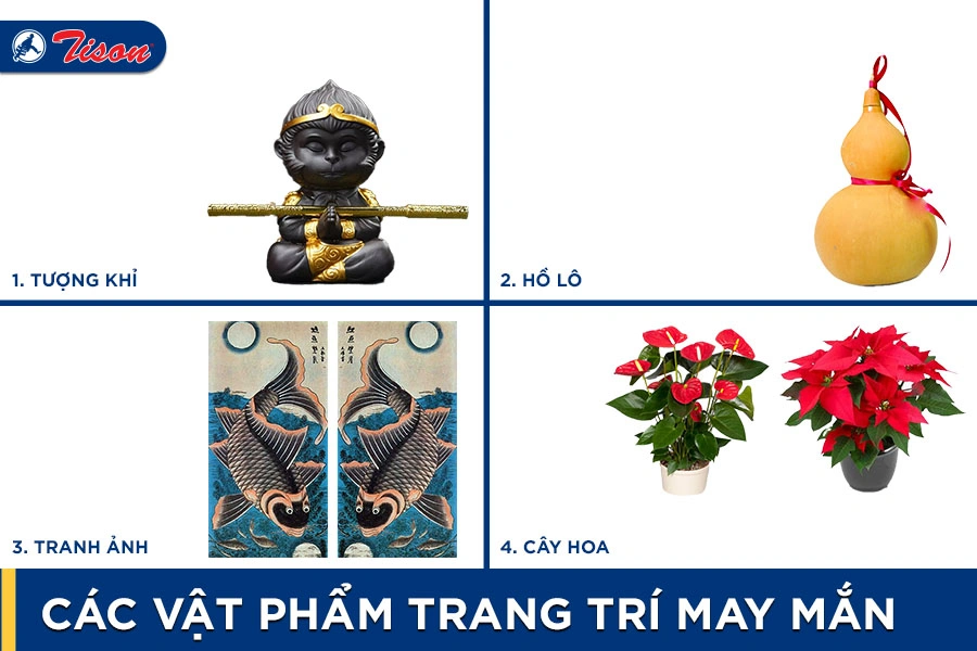 Các vật phẩm trang trí hợp phong thủy người tuổi Tý