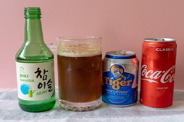 Cách pha rượu Soju với bia + coca cola - tăng hương vị, kích thích vị giác