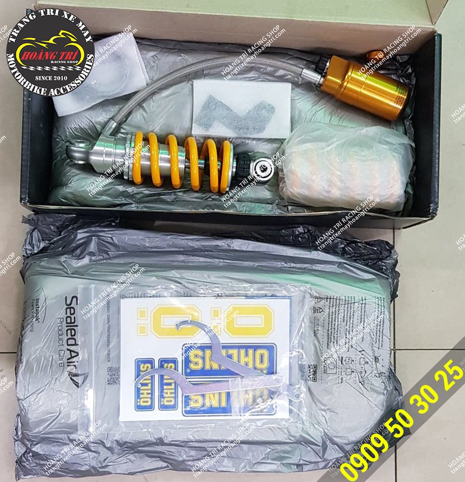 Đập hộp phuộc bình dầu Ohlins Winner X - Winner