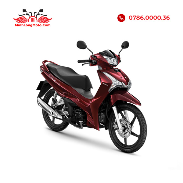 Wave 125i 2024 bánh mâm màu đỏ tía