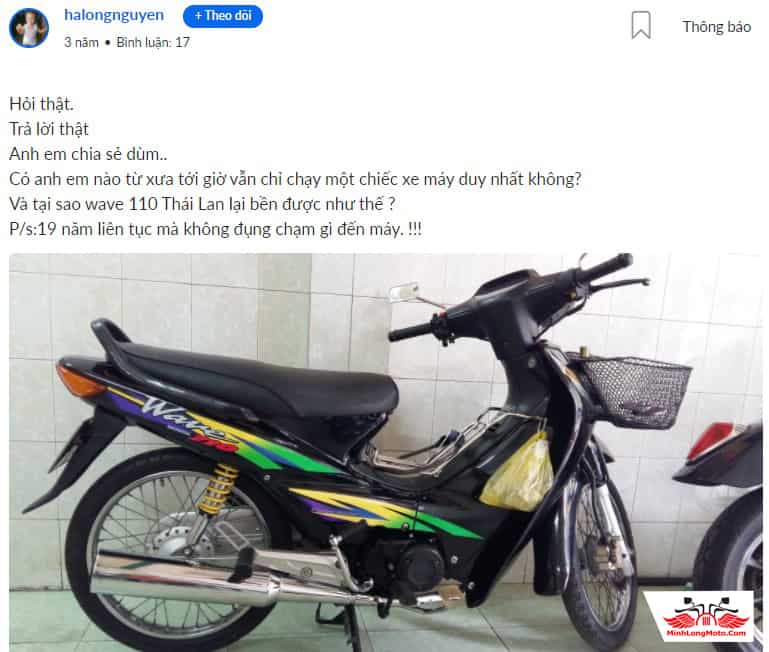 Tại sao Wave 125i Thái Lan giá cao vẫn cháy hàng