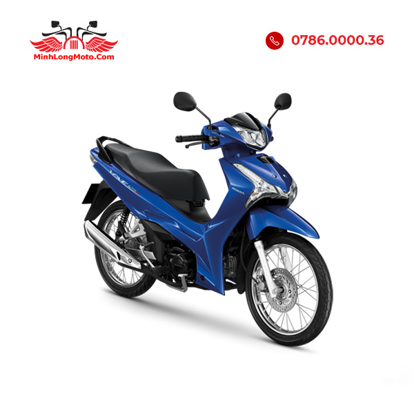 Wave 125i 2024 bánh căm màu xanh