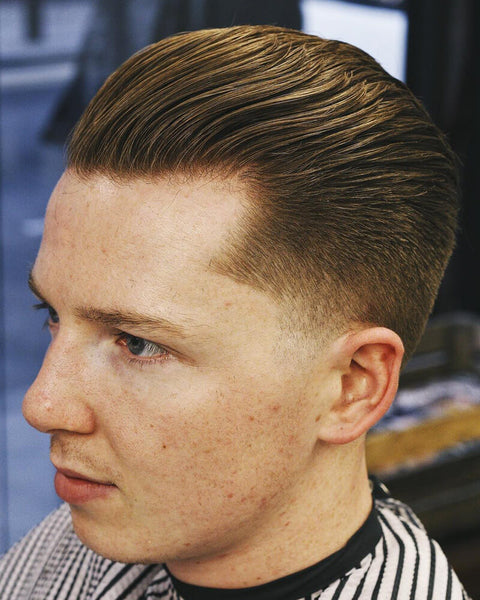 Slick Back Taper Haircut