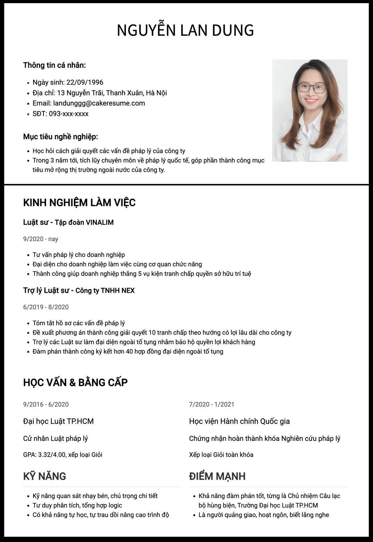 tạo cv