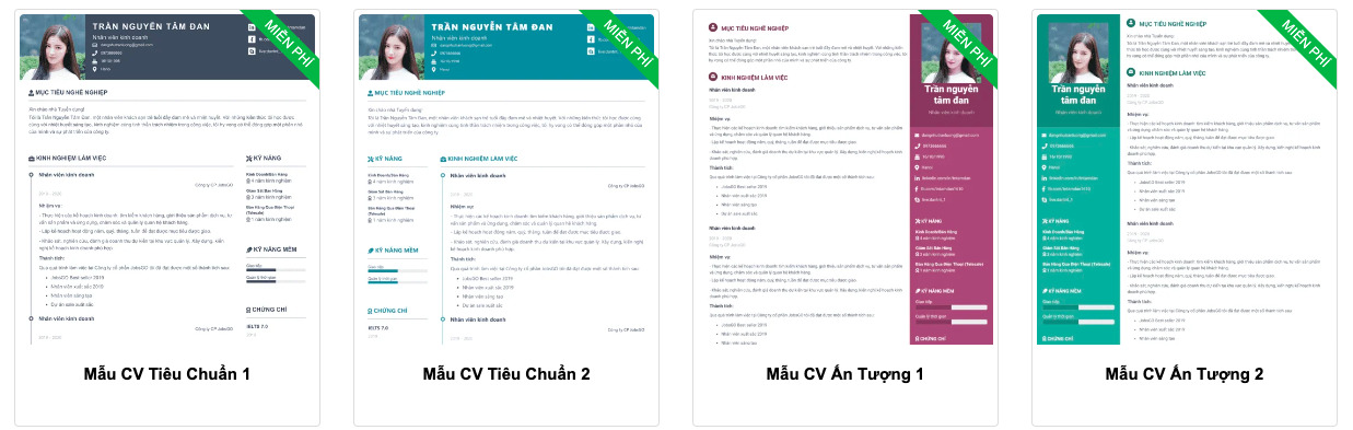 tạo cv xin việc