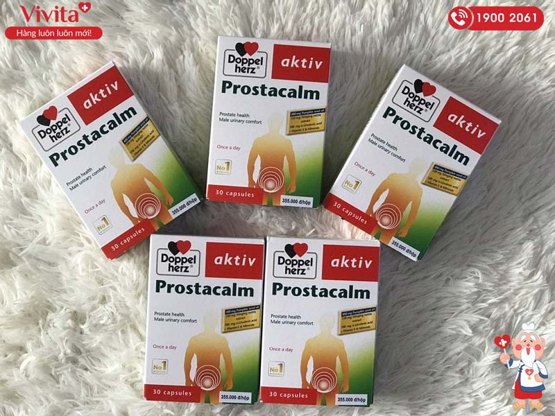 lưu ý khi sử dụng prostacalm