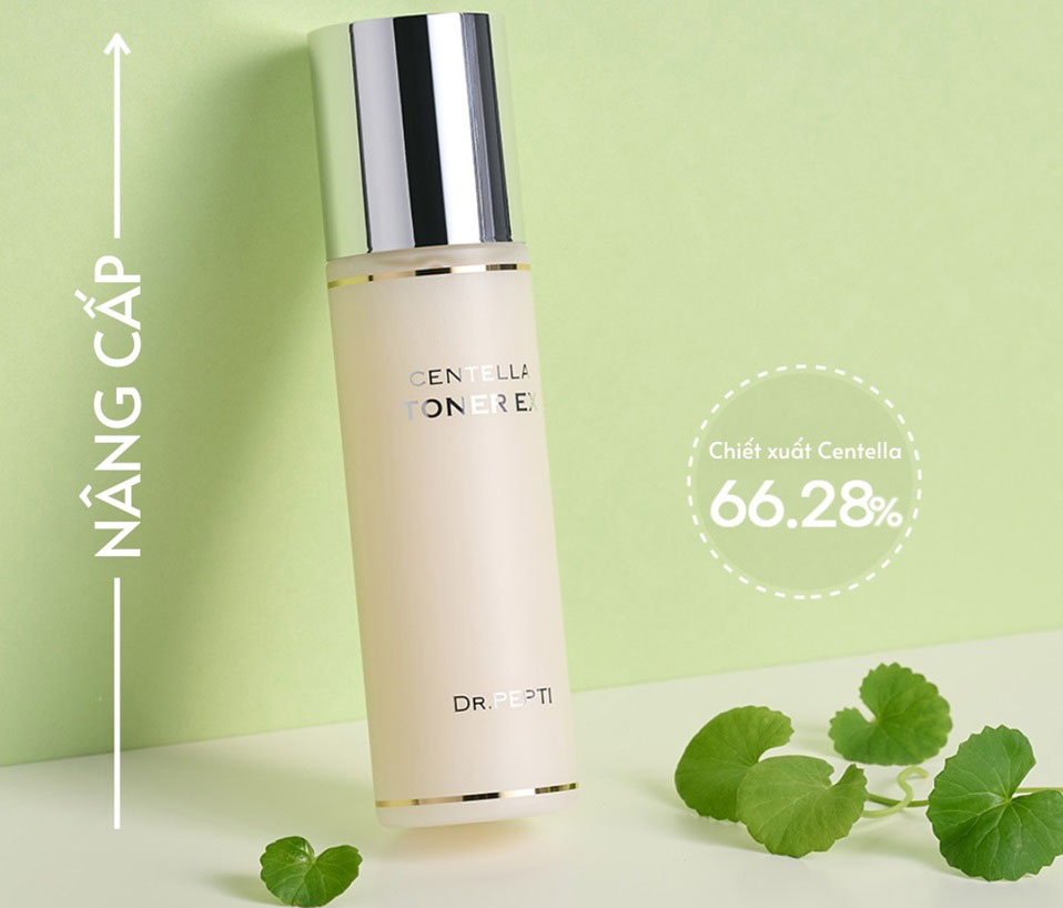 Nước hoa hồng Dr.Pepti Centella Toner EX