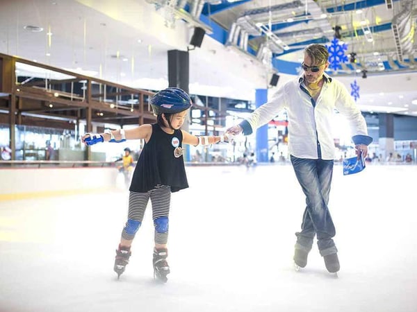 san truot bang Ice Rink trong Vinhomes Royal City