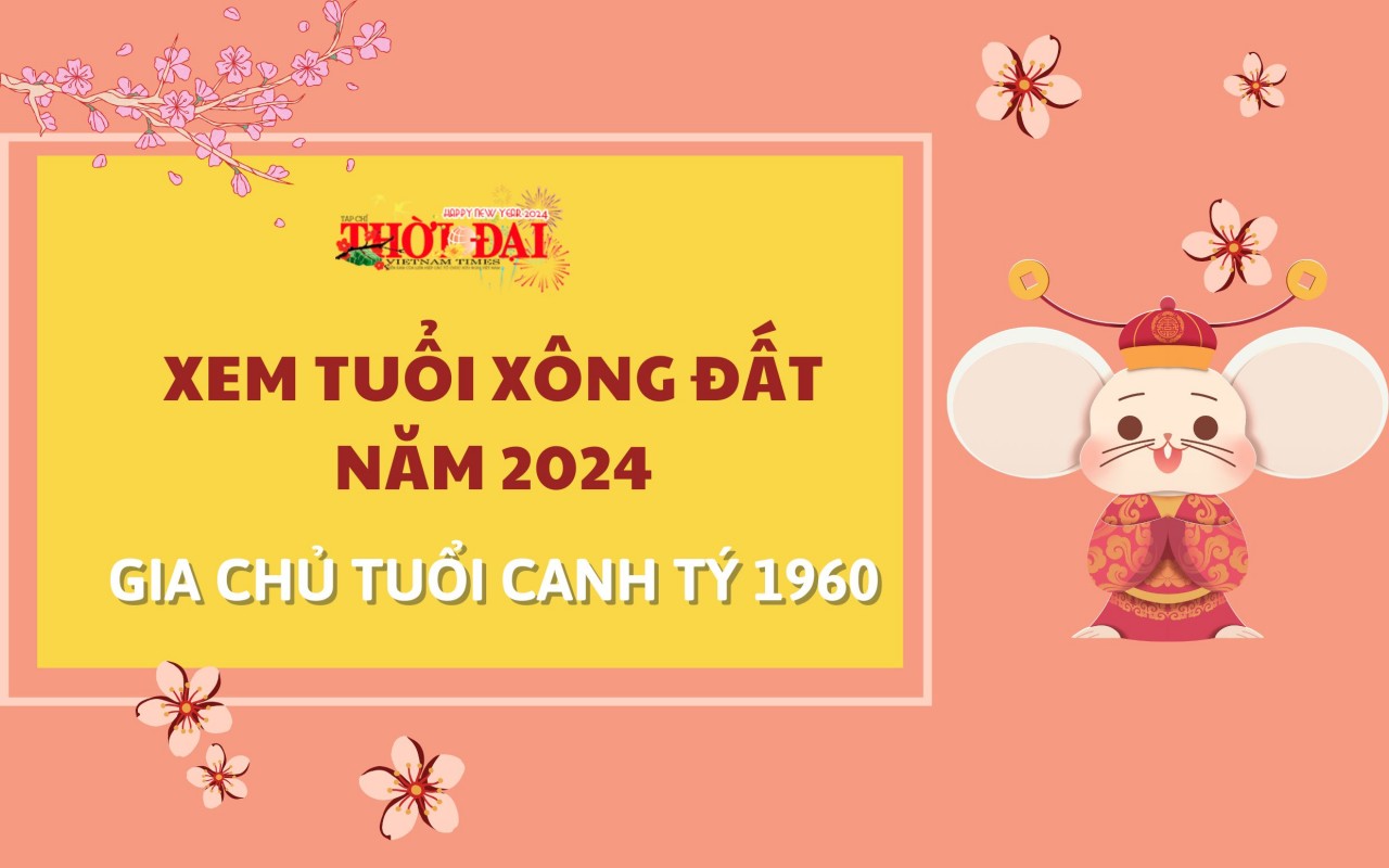 Tuổi xông đất năm 2024 cho gia chủ tuổi Canh Tý 1960