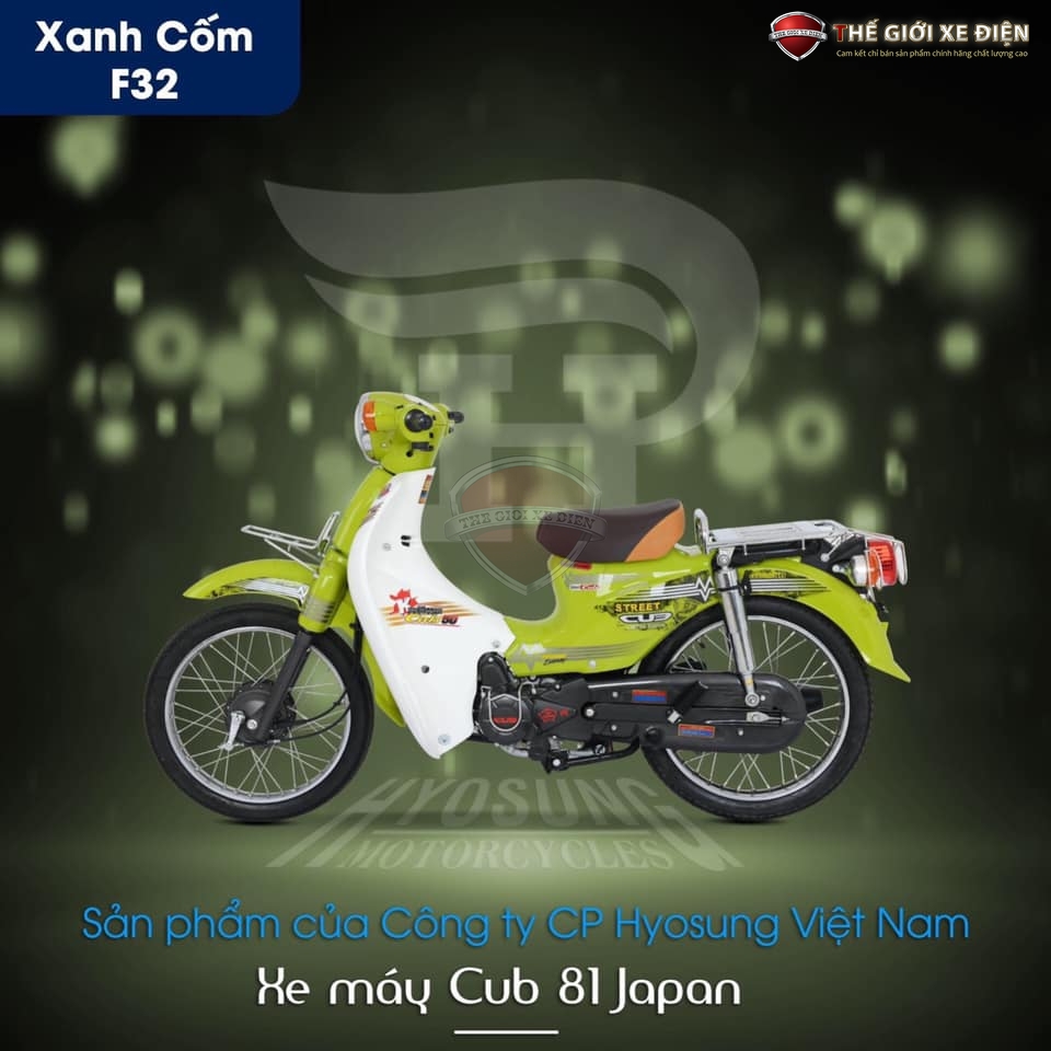 Xe máy 50cc Cub Hyosung