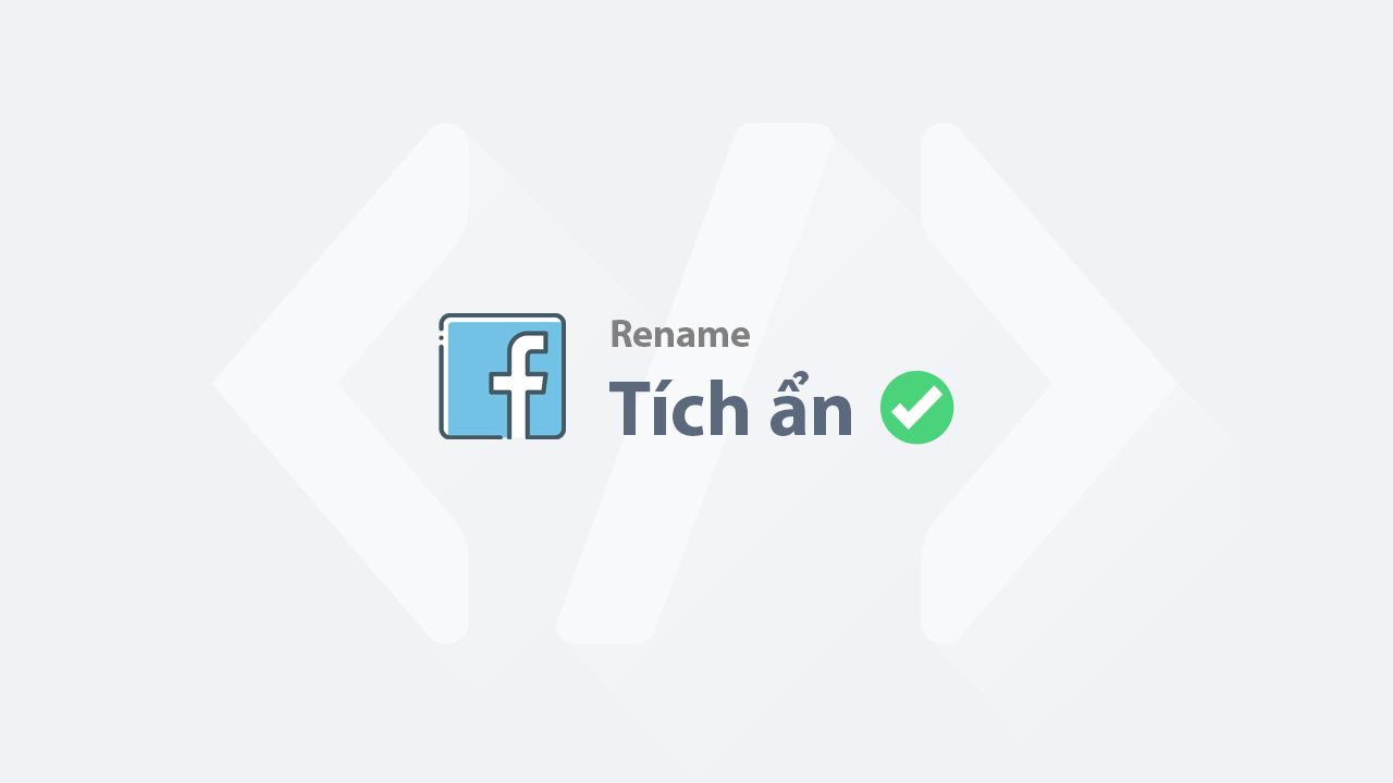 Rename tích ẩn