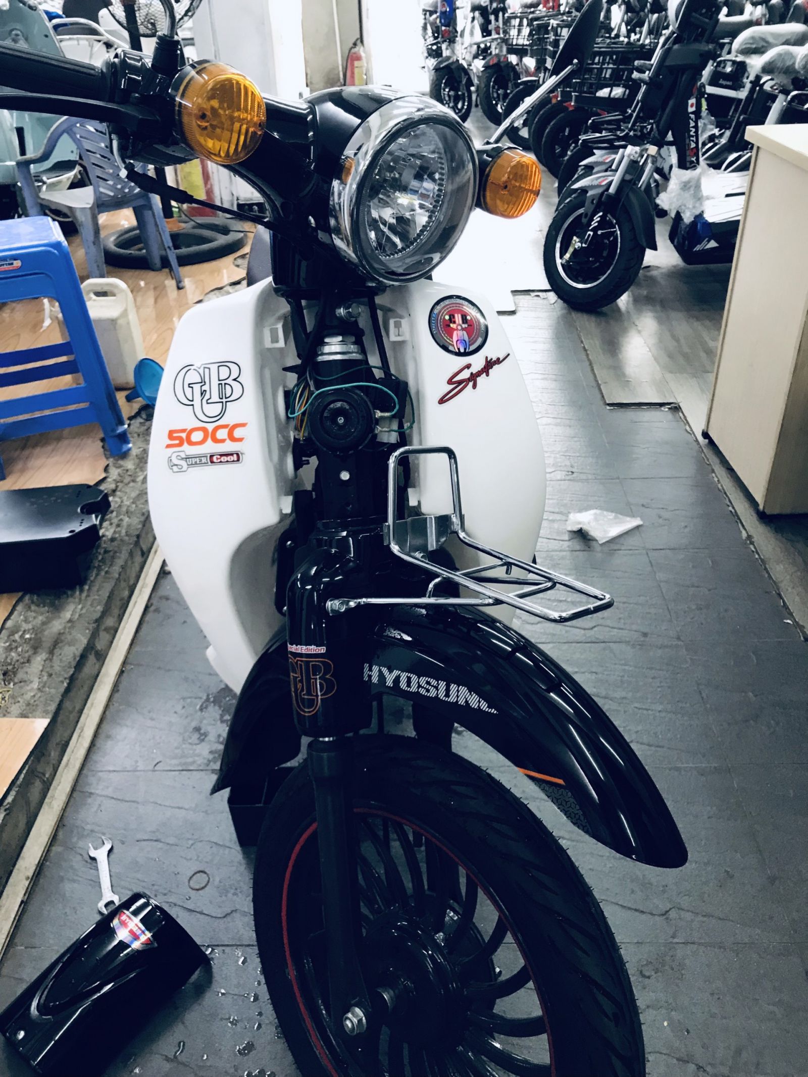 Xe máy 50cc Cub Hyosung 2022